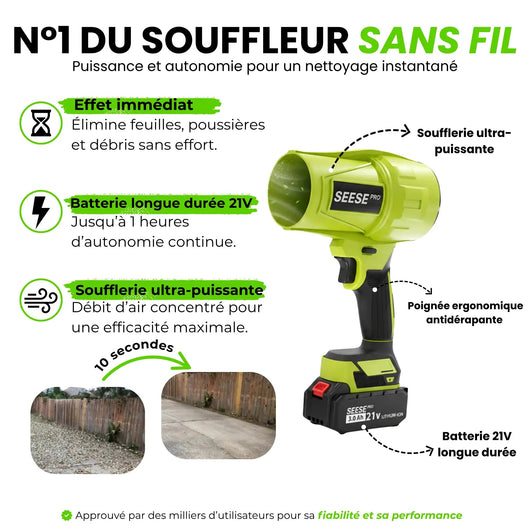 Souffleur PRO® – Nettoyez Sans Effort - Ma boutique